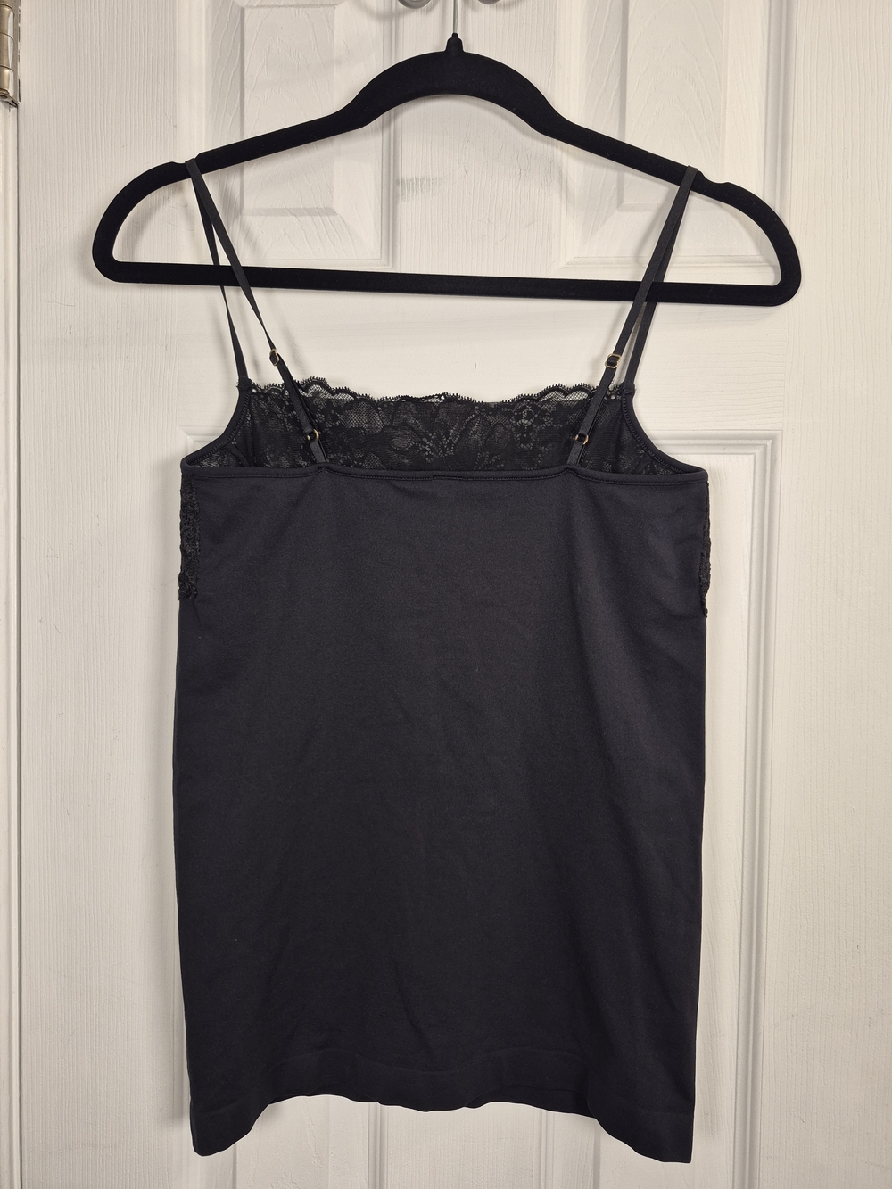 Bar III & Banana Republic Black Camisole Tank Top Bundle Set Size M Lace Satin - Picture 3 of 7